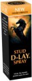 Stud Força spray de atraso Double D-lay spray para homens, duram mais tempo